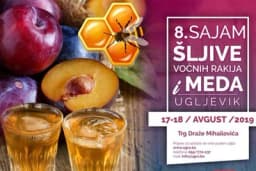 Za vikend sajam šljive, voćnih rakija i meda