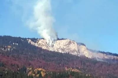 GORI ROMANIJA: Za gašenje vatre treba helikopter