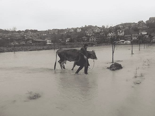 Poplavljena imanja u Crnoj Gori