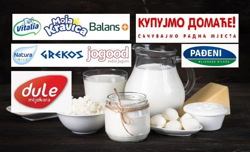 Podržimo domaće: Od tri mljekare živi više od 3.200 porodica u RS
