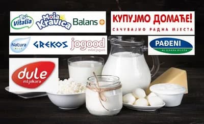 Podržimo domaće: Od tri mljekare živi više od 3.200 porodica u RS