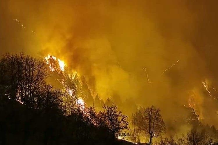Nakon dramatične noći požar u Konjicu pod kontrolom
