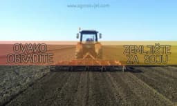 Soja: Priprema zemljišta za sjetvu soje