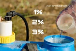 Izračunavanje potrebne količine pesticida za željenu količinu vode