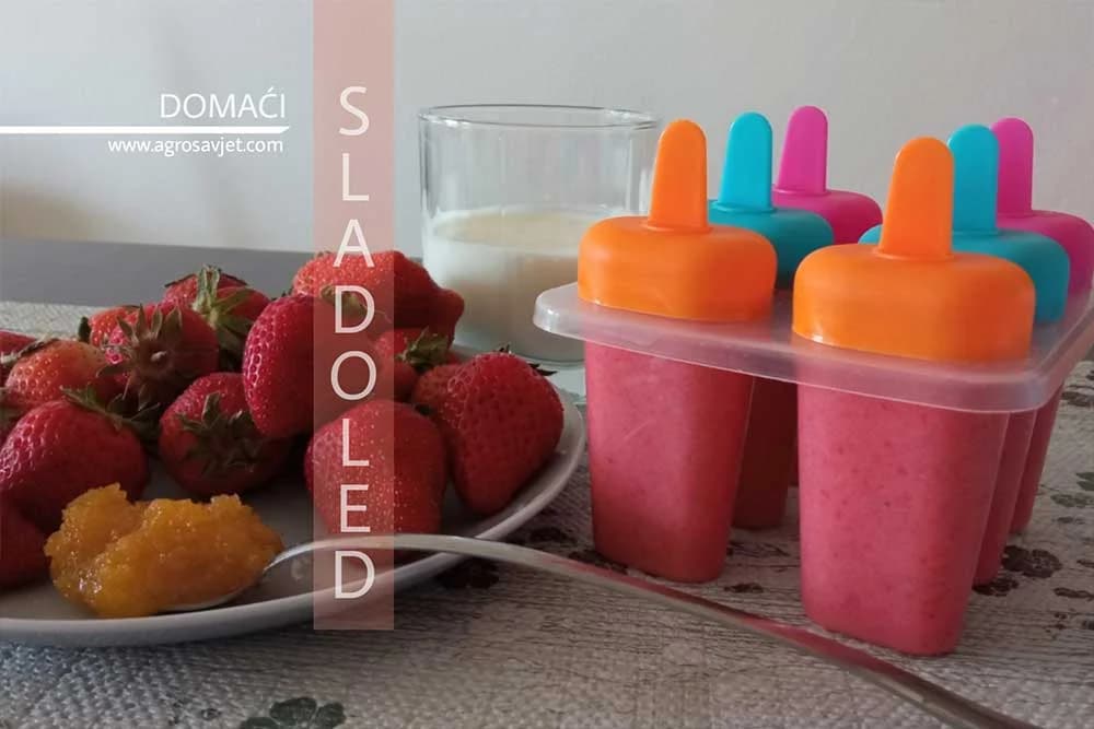 Sladoled od jagoda