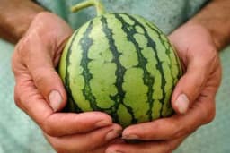 Grčki farmer proizveo mini-lubenice - Staju u žensku torbicu