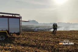 IZGORIO I ZASAD POD KUKURUZIMA U Bijeljini danas 12 POŽARA, vatrom čistili imanja uprkos vjetru