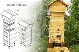 Warreova košnica - Troši manje energije i resursa od uobičajene košnice