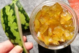 Slatko od kore lubenice /RECEPT/