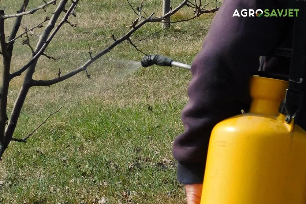 prskanje voćaka prirodnim preparatima
