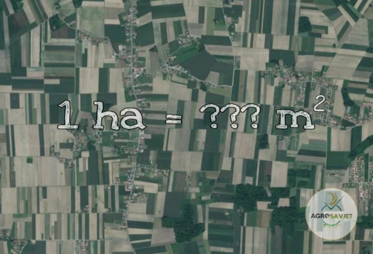 Mjere za površinu zemljišta