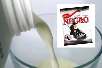 Negro bombone i mlijeko - Domaći sirup za grlobolju!