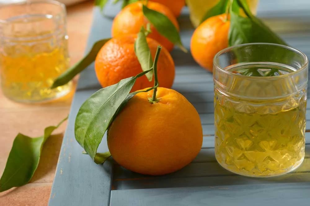 Liker od mandarina - Sastojci i priprema