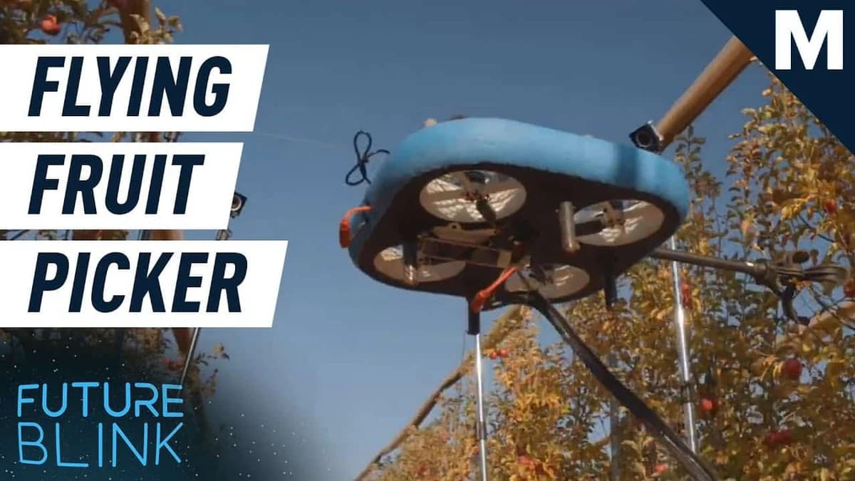 Leteći robot za berbu voća /VIDEO/