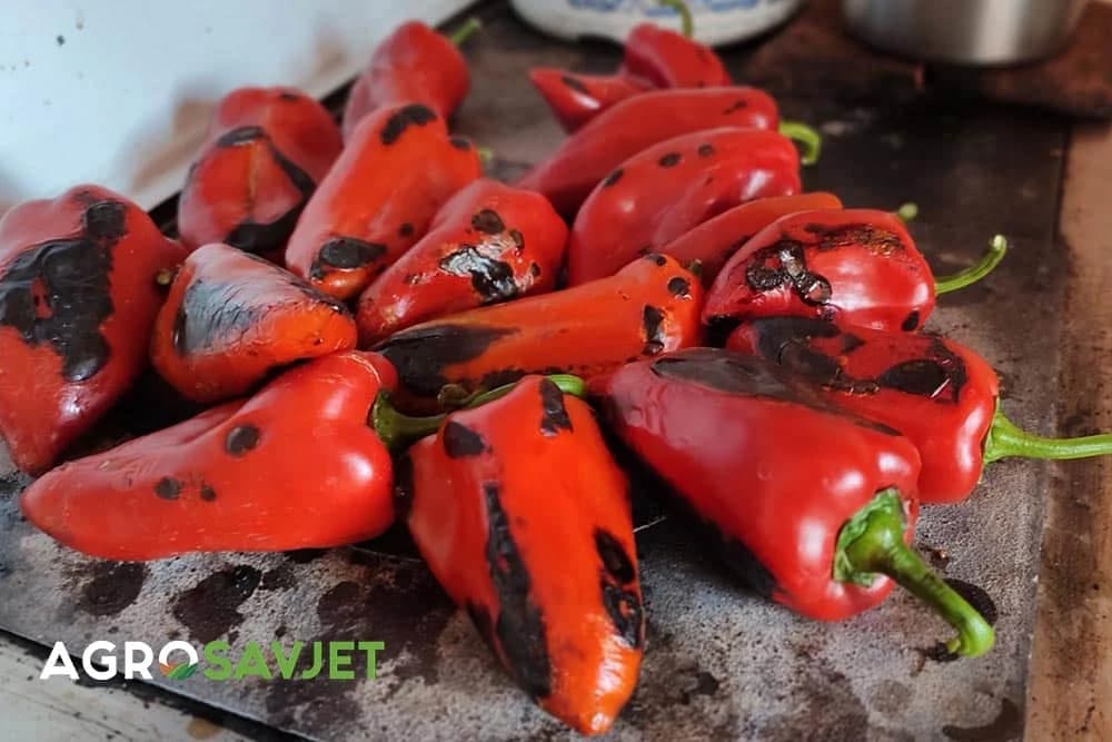 pečene paprike