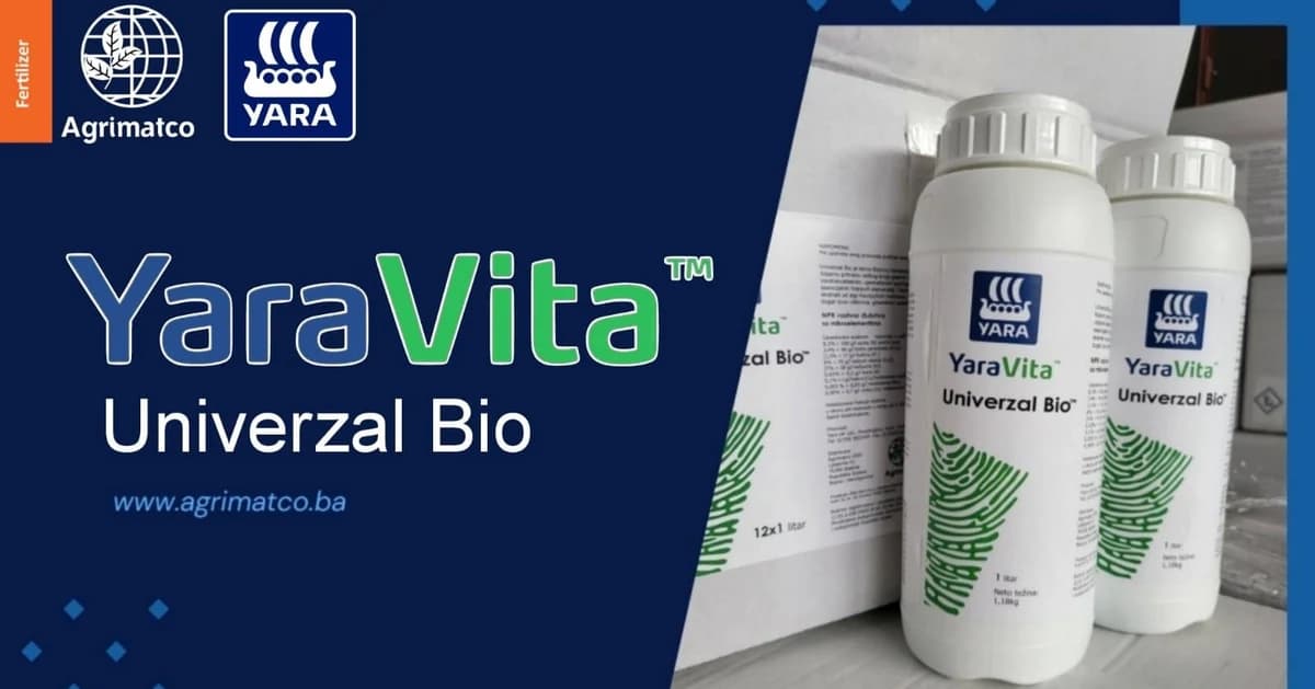 YaraVita Univerzal Bio - đubrivo sa fitohormonima koje pospješuje rast biljaka