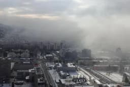 FASCINANTNI PRIZORI DOLAZE IZ SARAJEVA Evo kako vjetar velikom brzinom tjera smog (VIDEO)