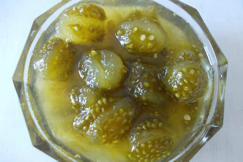 slatko od zelenog apradajza