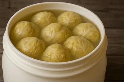 kiseli kupus u bijelom buretu