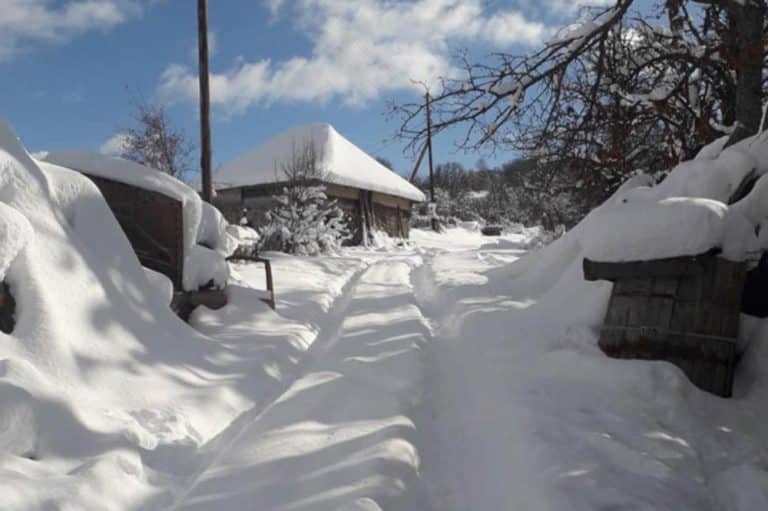 Crveni meteoalarm na snazi: Napadat će preko dva metra snijega