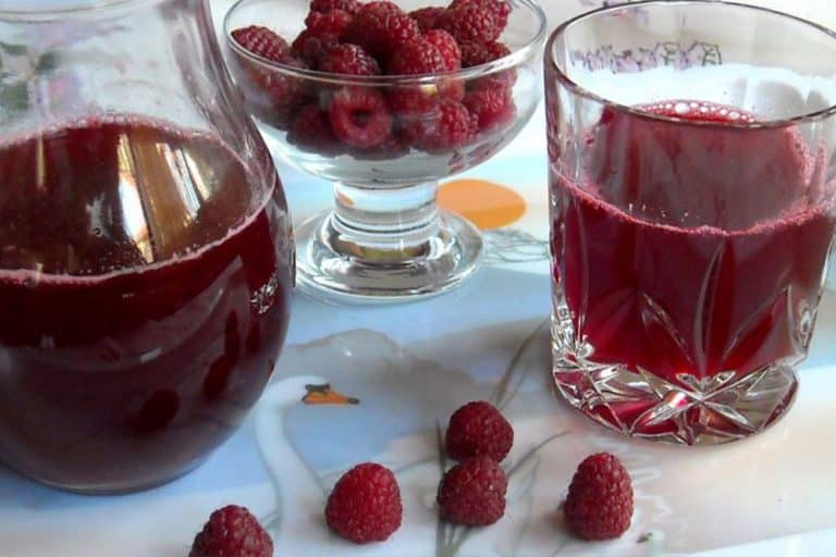 Recepti za sok od malina bez kuvanja i sok od malina bez šećera