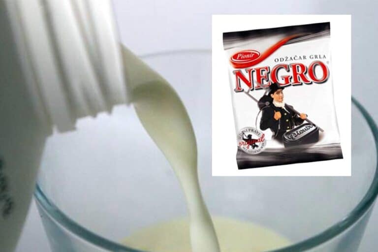 Negro bombone i mlijeko  – Domaći sirup za grlobolju!
