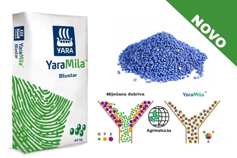 YaraMila BLUSTAR – ĐUBRIVO NOVE GENERACIJE ZA SIGURAN PRINOS I KVALITETAN ROD
