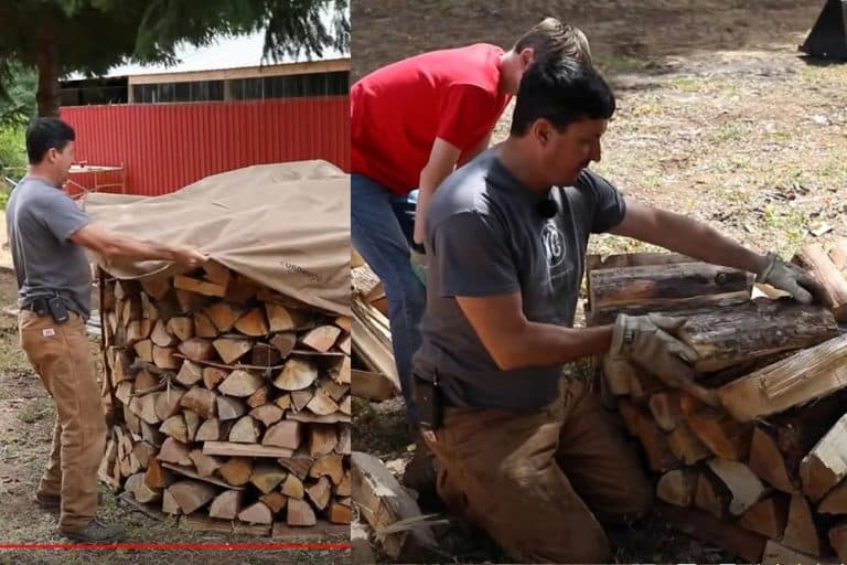 Evo kako složiti drva u krug za zimu /VIDEO/