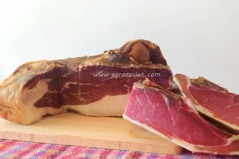 DIMLJENA DOMAĆA ŠUNKA – PRIPREMA I SUŠENJE