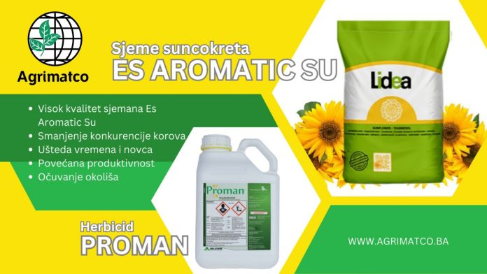 sjeme suncokreta es aromatic i zemljišni herbicid proman