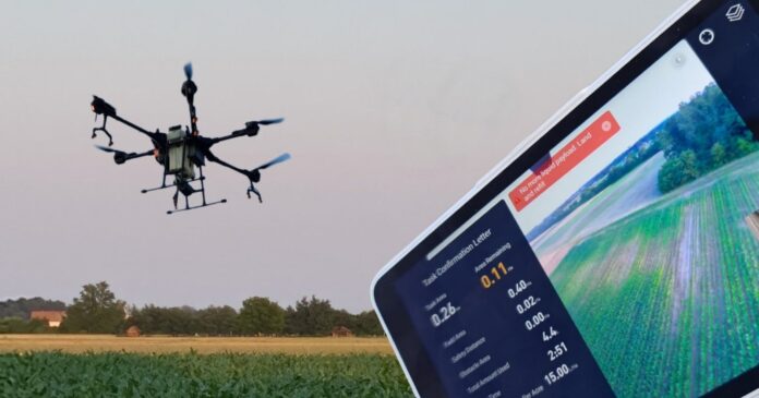 agro let - uslužno tretiranje usjeva DJI dronovima