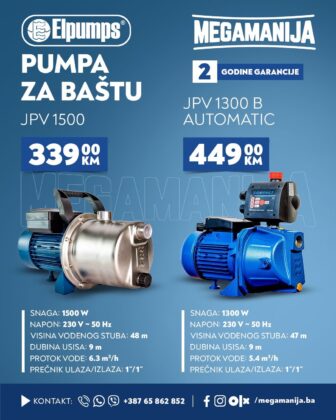 pumpe za baštu